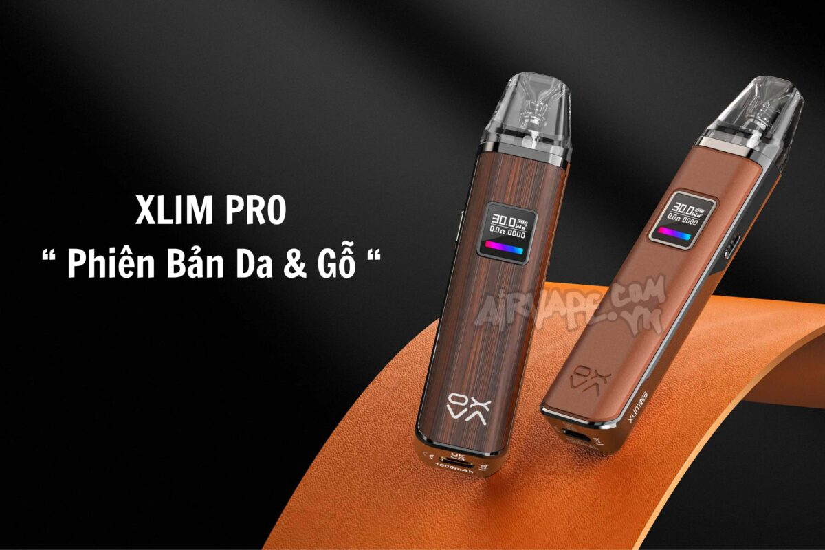 oxva xlim pro phiên bản gỗ có gì khác biệt