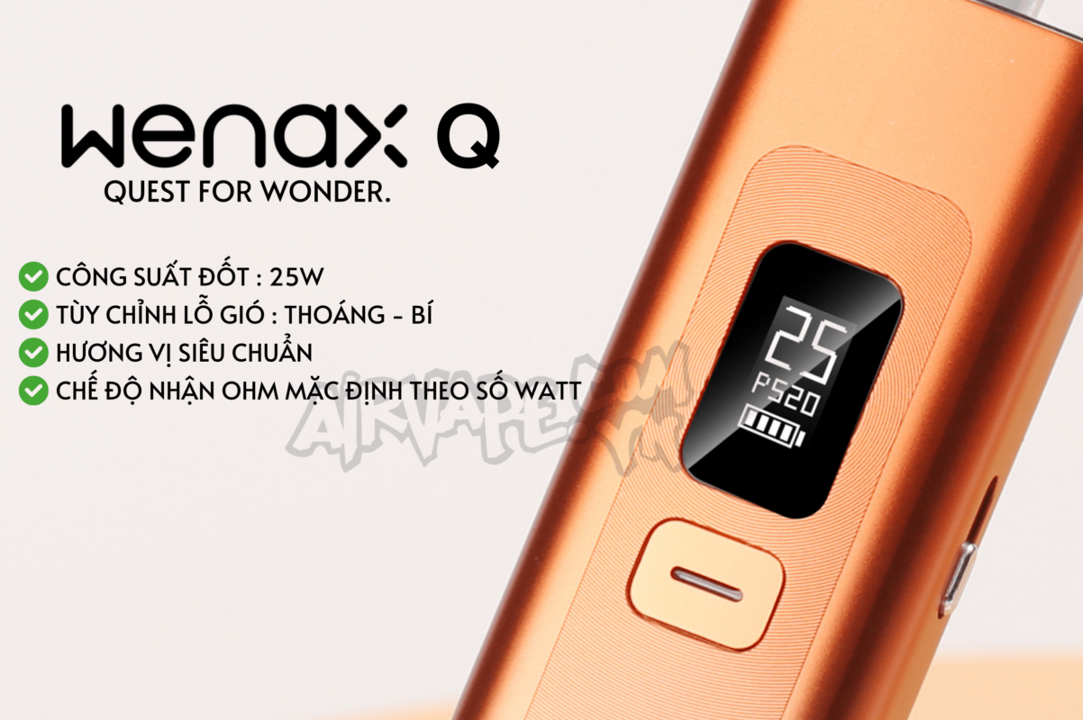 alt="Wenax Q Pod System"