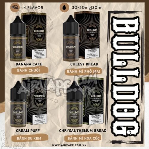 alt="bulldog salt nic 30ml air vape store, tinh dầu quận 11"