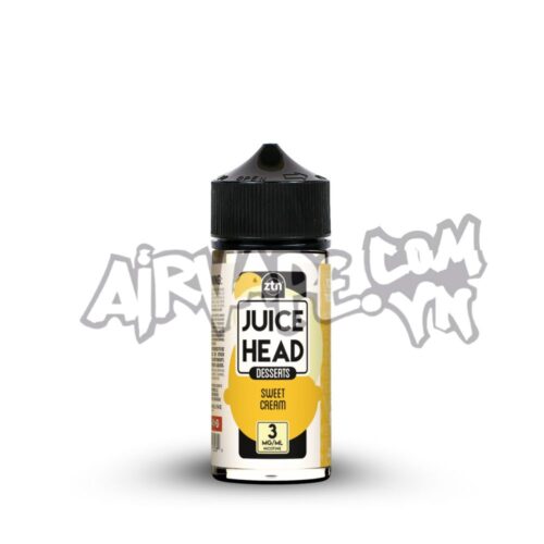 alt="juice head 3mg 6mg, vị sweet cream, bánh kem ngọt"