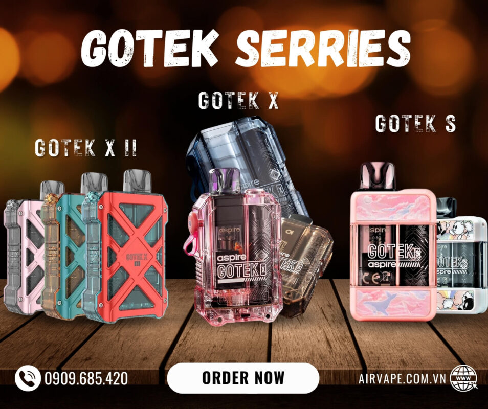 alt="gotek X, gotek X II, gotek S, pod system GOTEK"