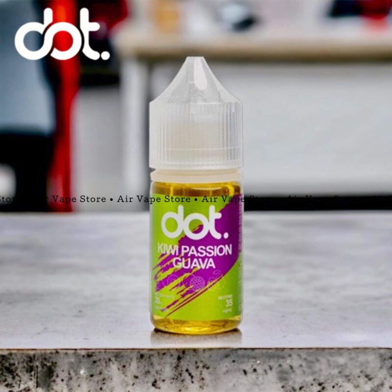 alt="dot juice kiwi guava passion, dòng tinh dầu đến từ dotmod"