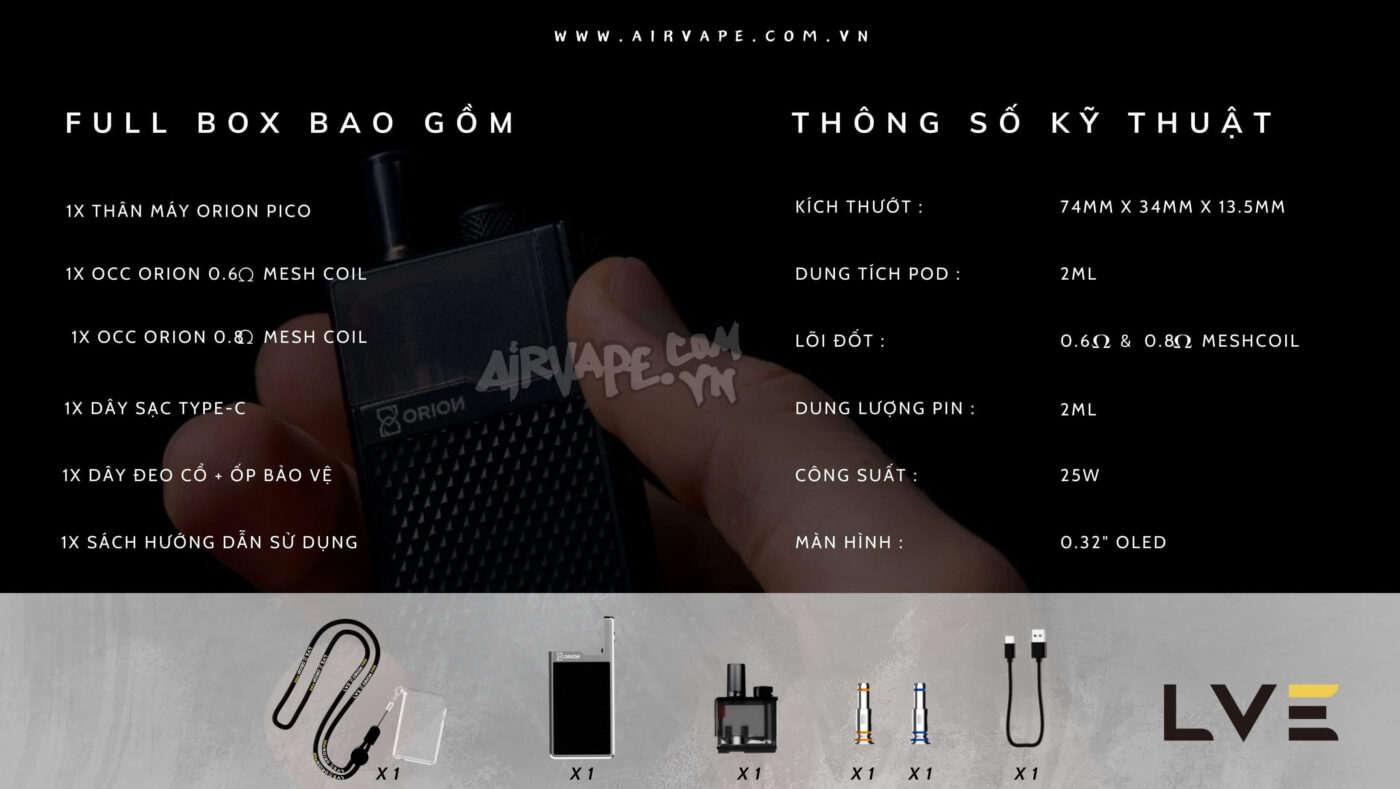 alt="thông số của pod pico, fullbox orion pico"