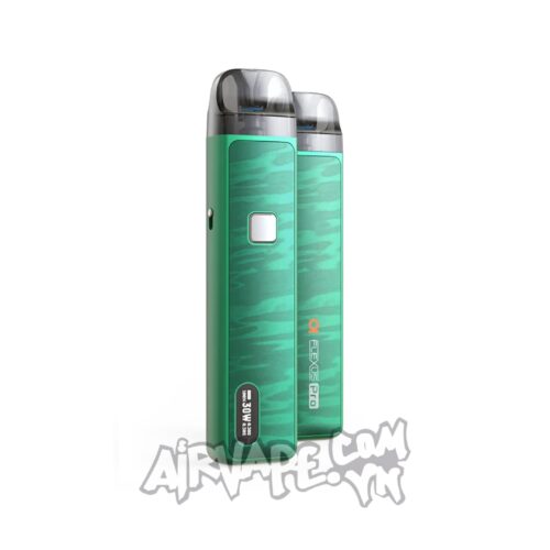 alt="aspire flexus pro green, pod system chính hãng air vape store"