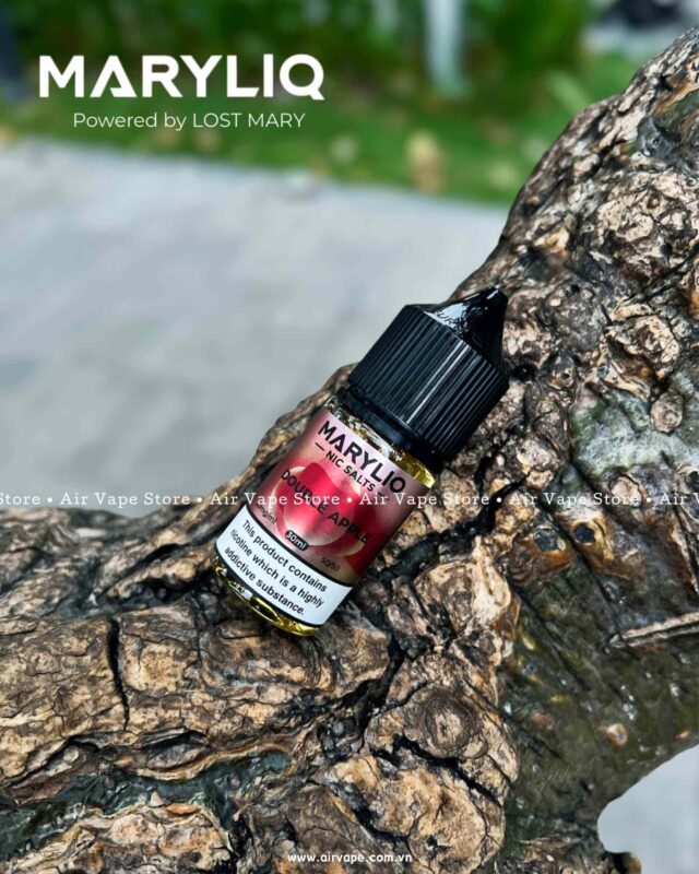 alt="Maryliq Salt Nic Double Apple 30ml, tinh dầu chính hãng quận 11 air vape store"