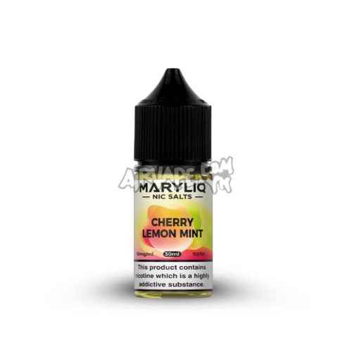 alt="Maryliq Salt Nic Cherry Lemon Mint 30ml, tinh dầu chính hãng air vape store"