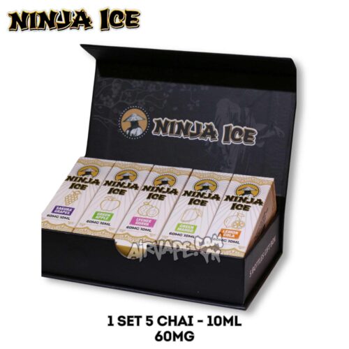 alt="tinh dầu ninja ice saltnic 10ml 60ni chính hãng"