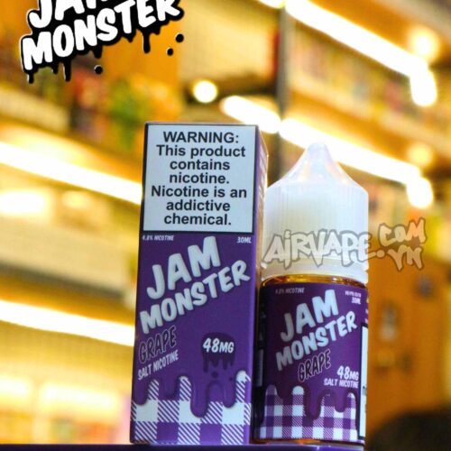 alt="jam monster grape, tinh dầu jam mứt nho, chính hãng quận 11"