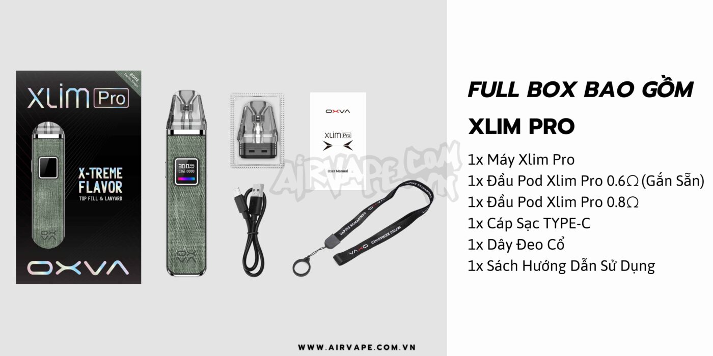 alt=" trong hộp xlim pro bản mới có gì"