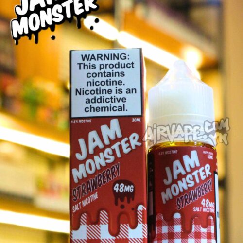 alt="jam monster strawberry, tinh dầu jam mứt dâu, chính hãng quận 11"