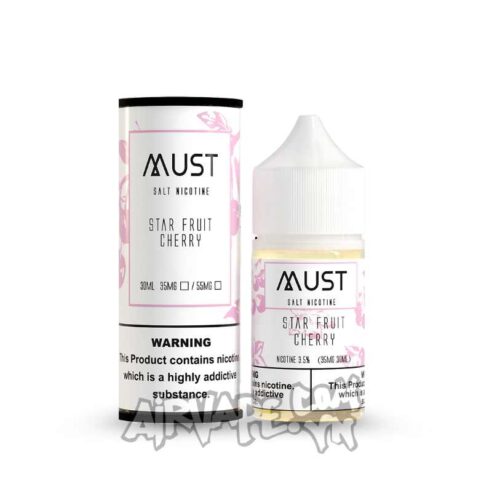 alt="must saltnic star fruit cherry, Must Saltnic Juice 30ML - Star Fruit Cherry - Khế Cherry"