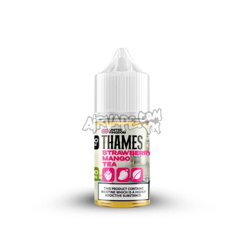 alt="thames saltnic 30ml trà dâu xoài, strawberry mango tea"