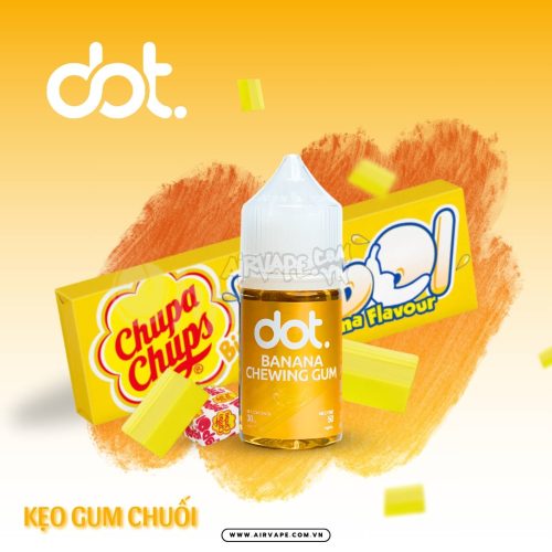 alt="dot saltnic, dot salt vị kẹo gum chuối"