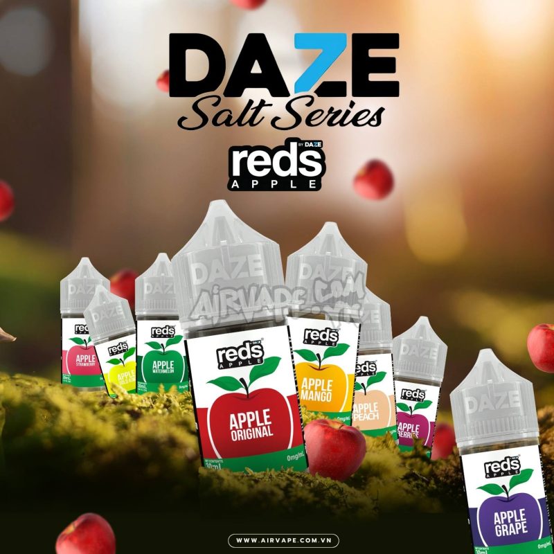 alt="7daze red apple saltnic, tinh dầu red apple quận 11"