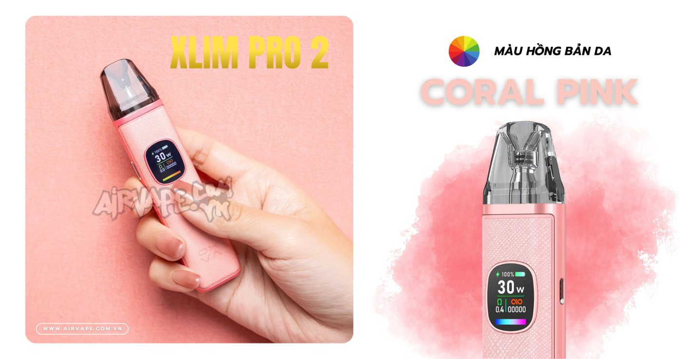 alt="Xlim Pro 2 màu hồng, xlim hồng"